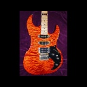 Haensler Strat-O-Custom, Curly Maple Top AAAA++++